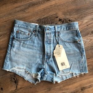 Levi’s Premium 501 High Rise Jean Shorts